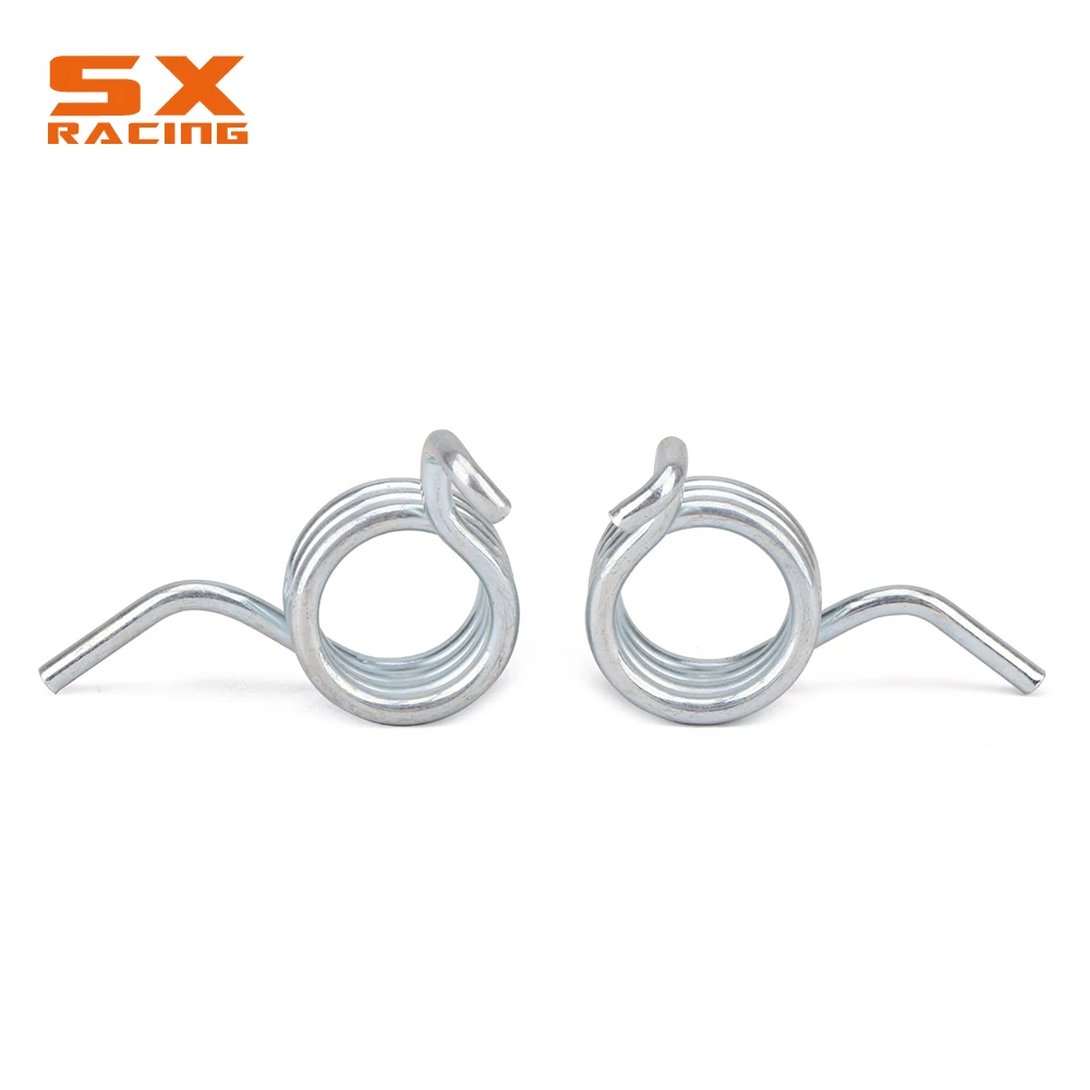 Motorcycle Accessories A Pair Foot Pegs Spring For Honda Kawasaki