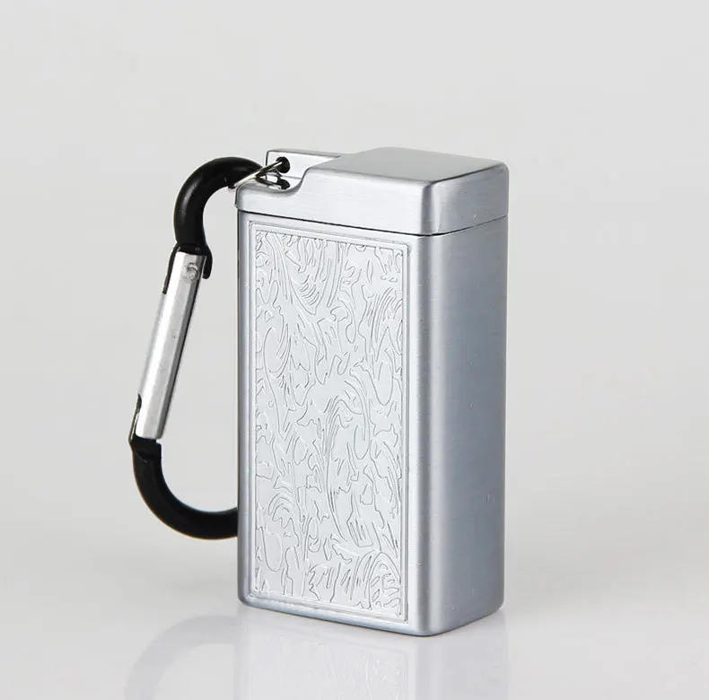 

Portable mini metal ashtray Keychain outdoor ashtray
