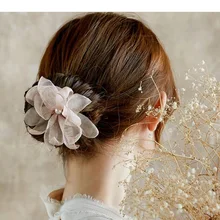 1 шт. тарелка для волос артефакт цветок кружевной шар аксессуары для волос инструмент Цветок голова формирователь ленивый диск волосы палочка G0503