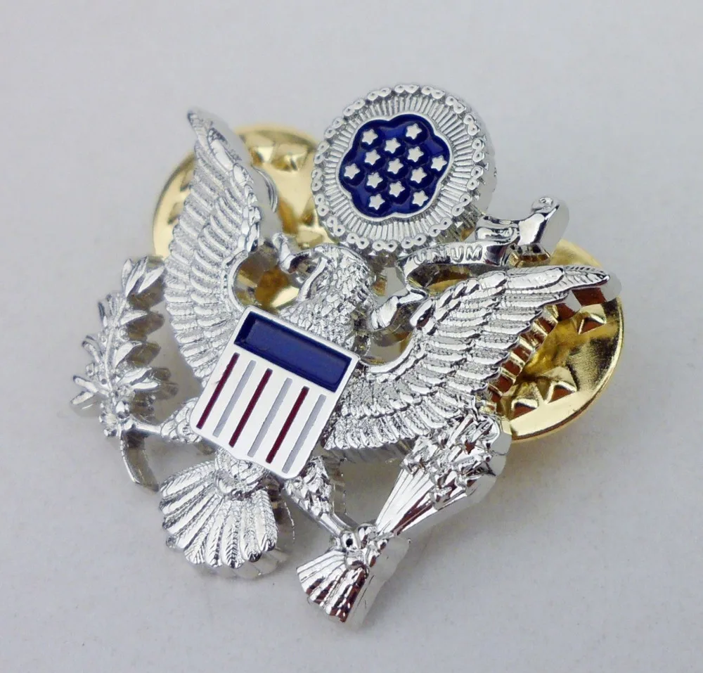 Collectibles Pair Us Army General Officer Rank Badge Shoulder Eagle