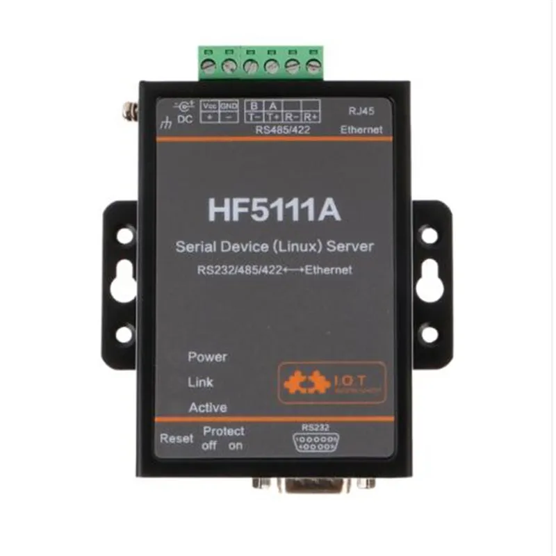 1 шт./упак. Wifi модуль 5111A RJ45 RS232/485/422 к Ethernet Linux последовательный порт сервер