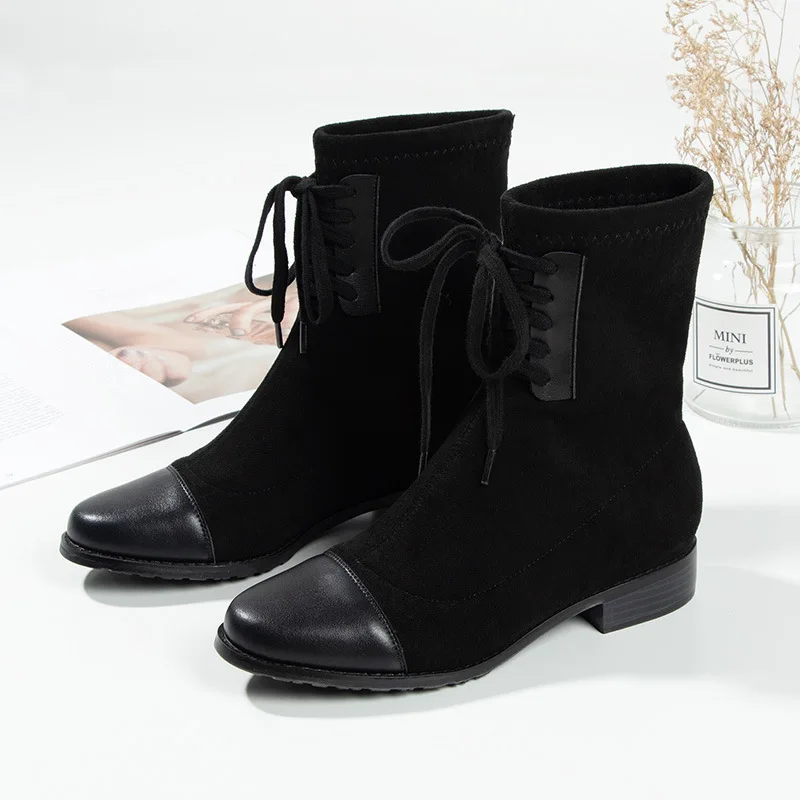 

2018 autumn and winter new Martin boots women's shoes autumn and winter.