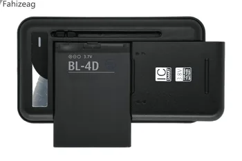 

1200mAh BL-4D BL4D Replacement Battery+charger For Nokia N97 mini N8 N8-00 E5 E5-00 E7 E7-00 T7 T7-00 702T N5 808 Batteries
