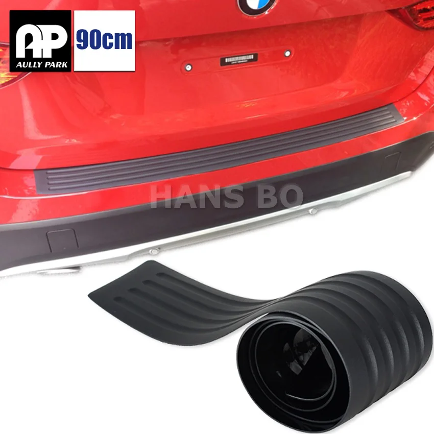 Black rear bumper protector Car Guard Body Bumper Scratch Protector Trim Cover
