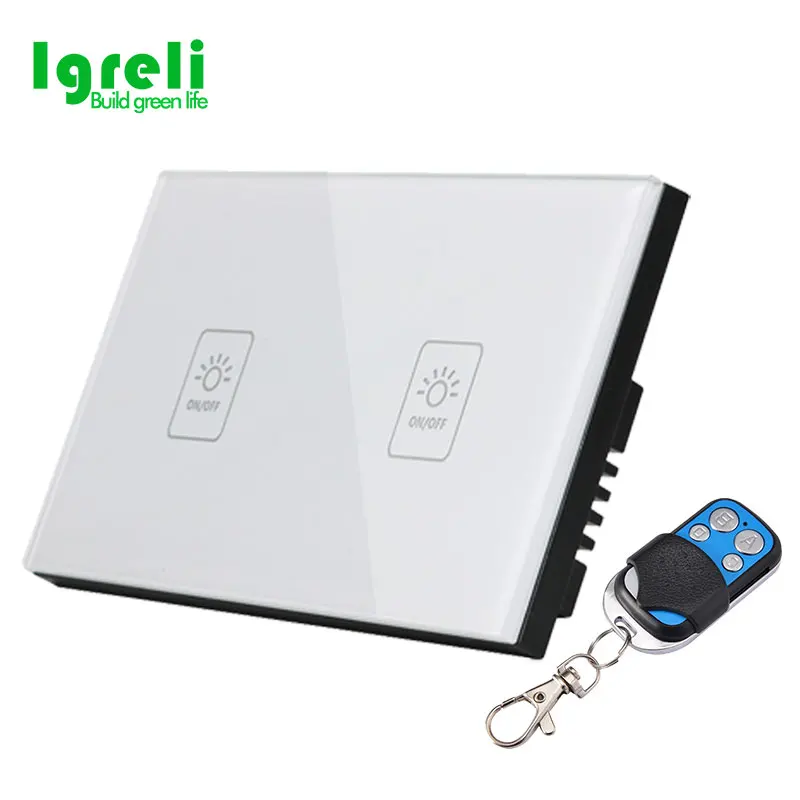 

US Standard Touch Switch, Wall Light Touch Screen Switch,Remote control Wall touch switch , White, Black, Golden, AC110~250V