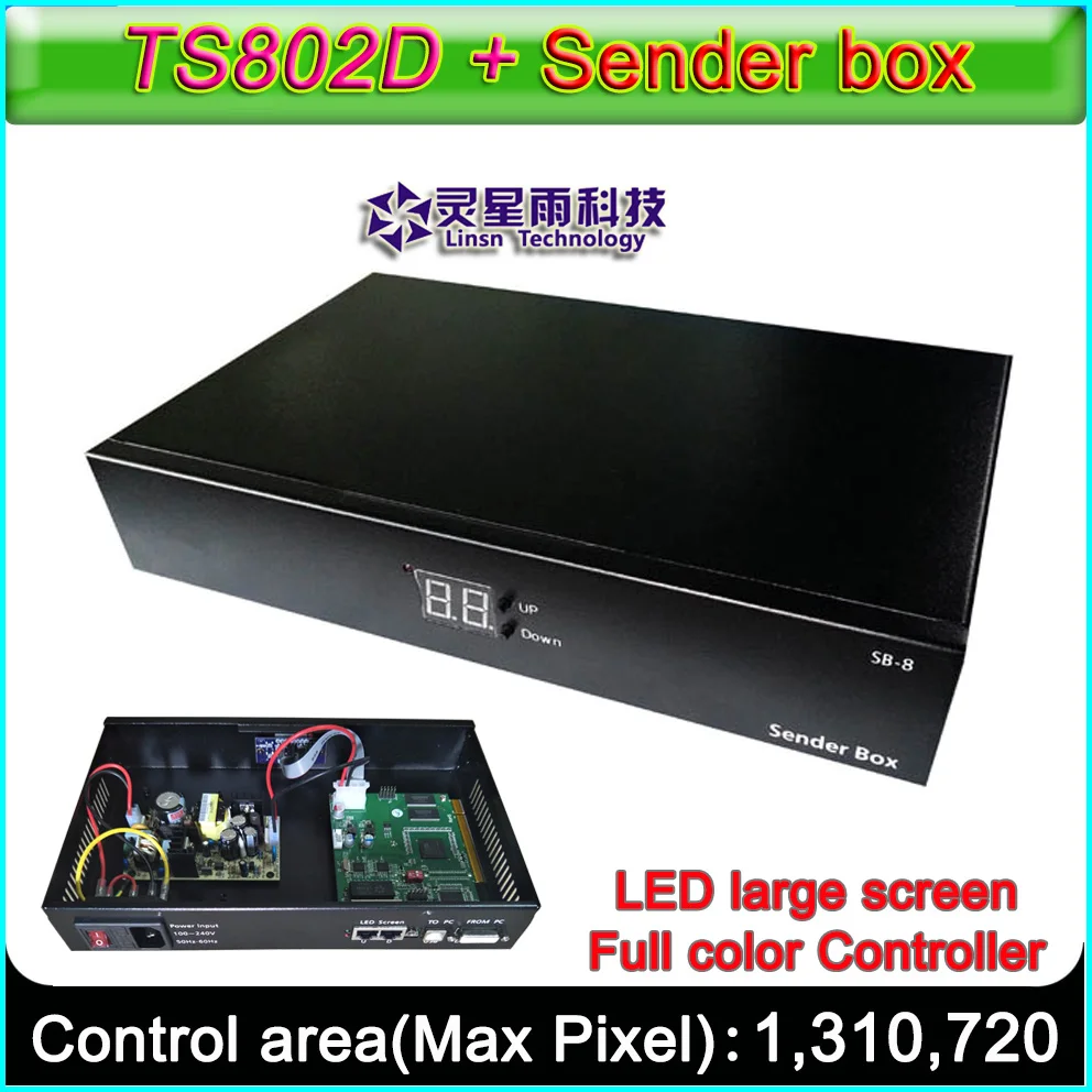 

LINSN Full-color LED controller,TS802D control card, TS852D external sender box, Original authentic, refused to imitation brand