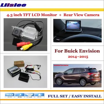 

For Buick Envision 2014~2015 Car Reverse Backup Rear Camera & 4.3" TFT LCD Monitor Screen 2 in 1 Rearview Parking System