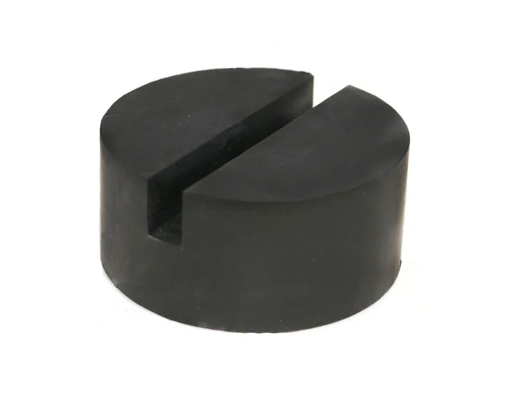 

Jack Pad Universal Slotted Frame Rubber Jack Pad Medium Size, Frame Rail Protector