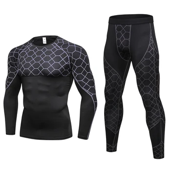 

Yel Hot Male Sport Suits Quick Dry Run Jogging Suits Clothes Soccer Sport Training Set Fitness Running Set Tracksuit For Men