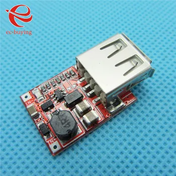 

5 pcs DC-DC Converter Output Step Up Boost Power Supply Module 2V to 5V 1A USB Charger For Phone MP3 MP4 96% Efficiency