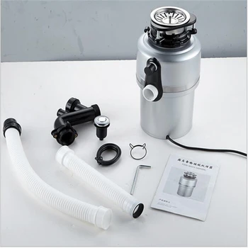 

220V Garbage Processor Kitchen Appliances Tool 560W Food Waste Disposal Machine Food Slag Crushing Machine