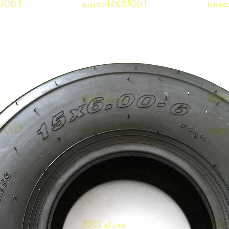 15X6 6 дюймов 168CC картинг мотоцикл газон и сад 15x6.00 прямые Rib колеса обода шины труба