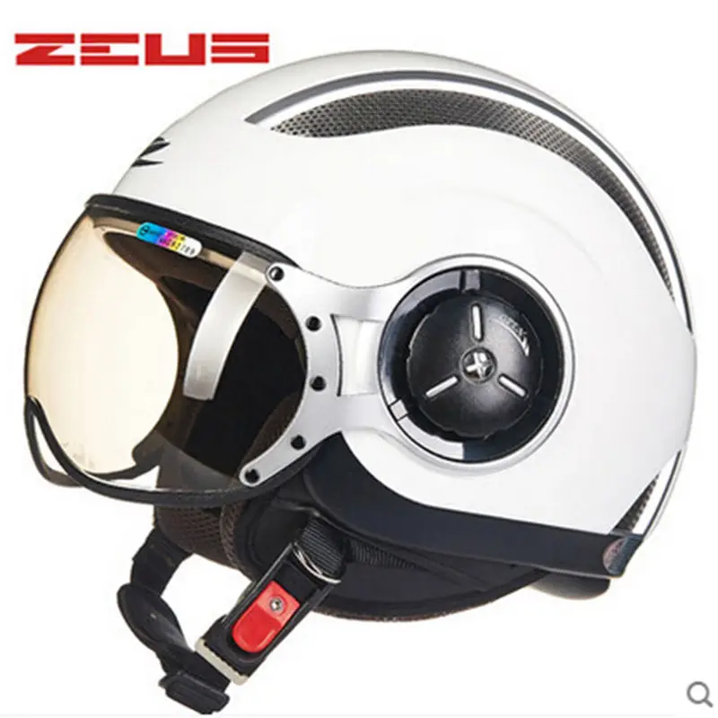 ZEUS 218C open face 3 4 motorcycle motorbike Casco Capacete helmet Free shipping Jet Vintage retro