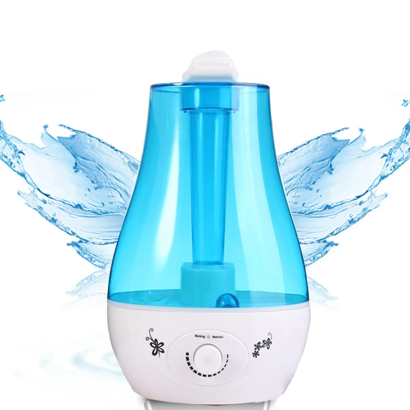 3.0L Ultrasonic Humidifier Tabletop Water Purifier LED Lamp Air Freshener Aroma Diffuser Two Mist Outlet  Mist Maker for Home (1)