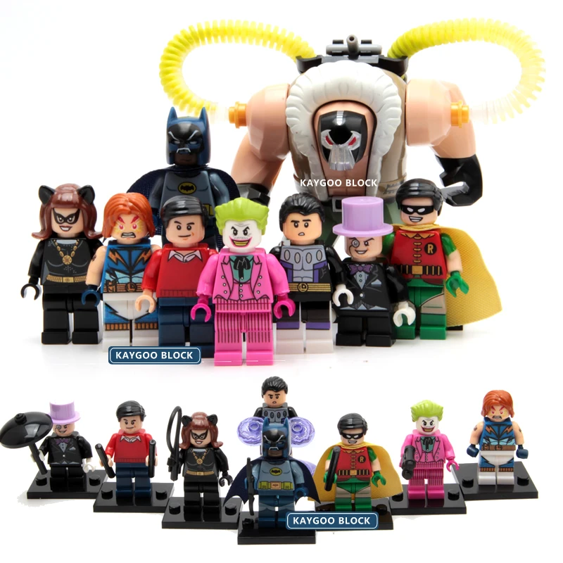 large superhero figures