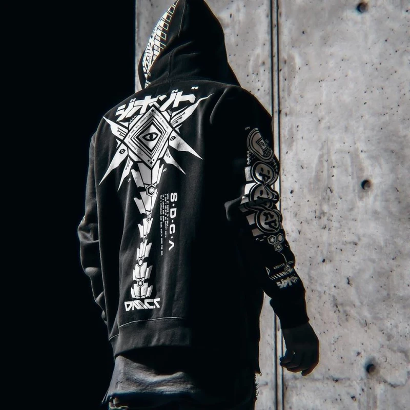 Men Hoodie Sweatshirt Tracksuit Jacket (6)
