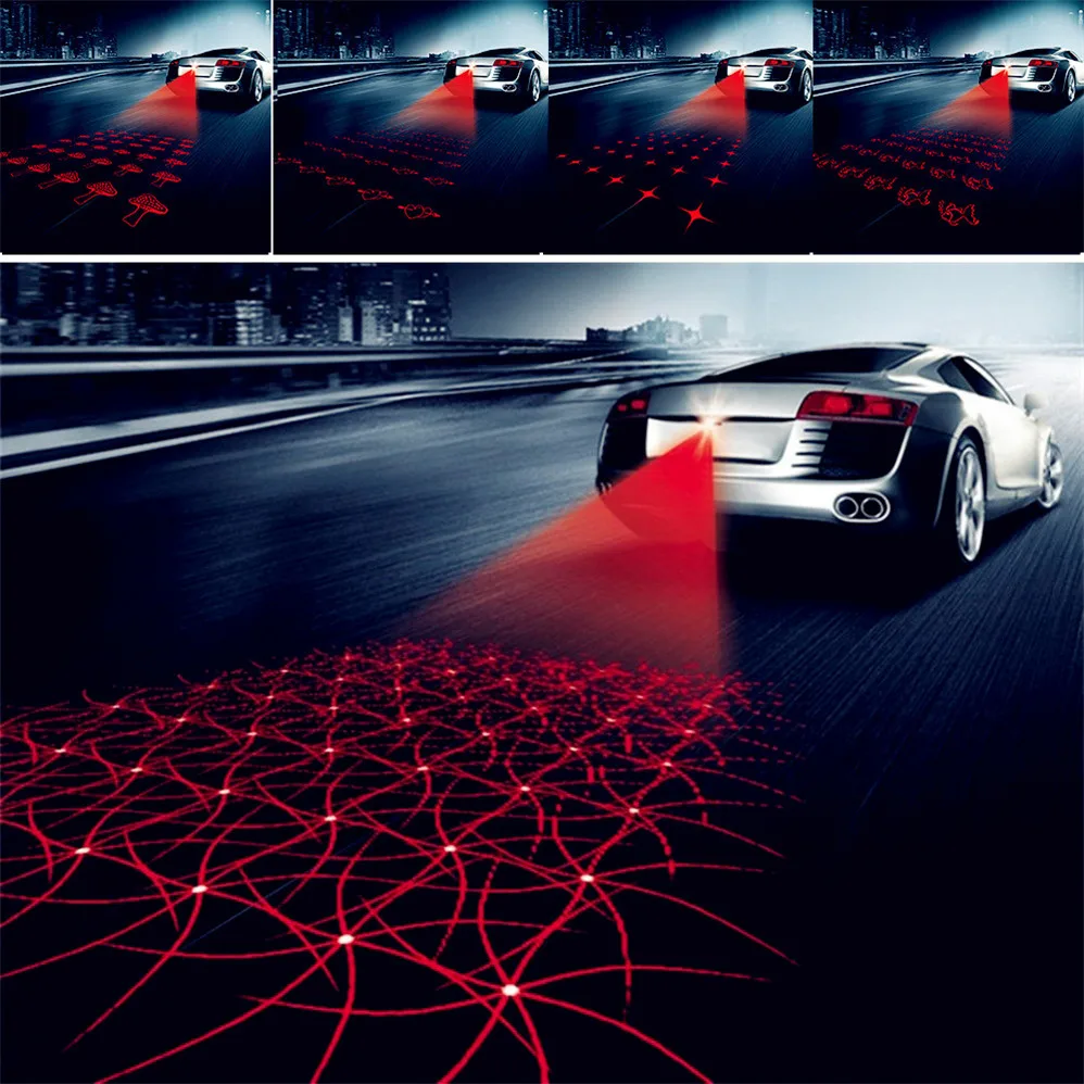 

Car Laser Anti fog collision Warning Light for Volkswagen vw Tuhuan 1.4T Touareg2 New Beetle Passat B6 Beetle CC Magotan