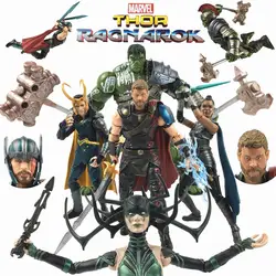 Marvel легенды 6 "Тор 3 Ragnarok фигурку HELA сестра Локи Гладиатор Халк фильм Валькирия 2017 SDCC целевой эксклюзивный меч