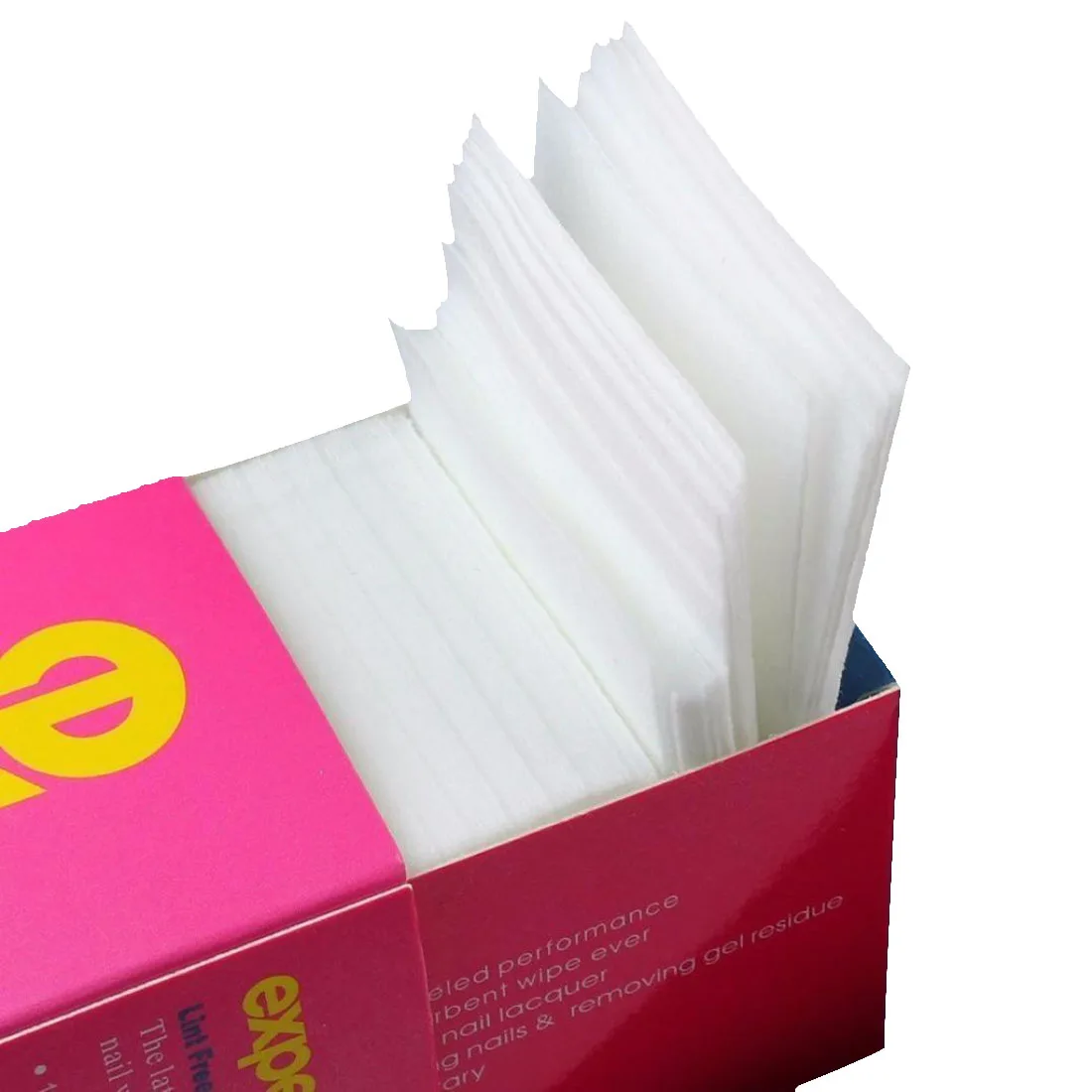 

325 Pcs Nail Wipes Lint Free Wipes Bast Cotton Pads to Remove Nail Gel Nonwovens Cotton Sheet Nail Polish Cleaning Pads