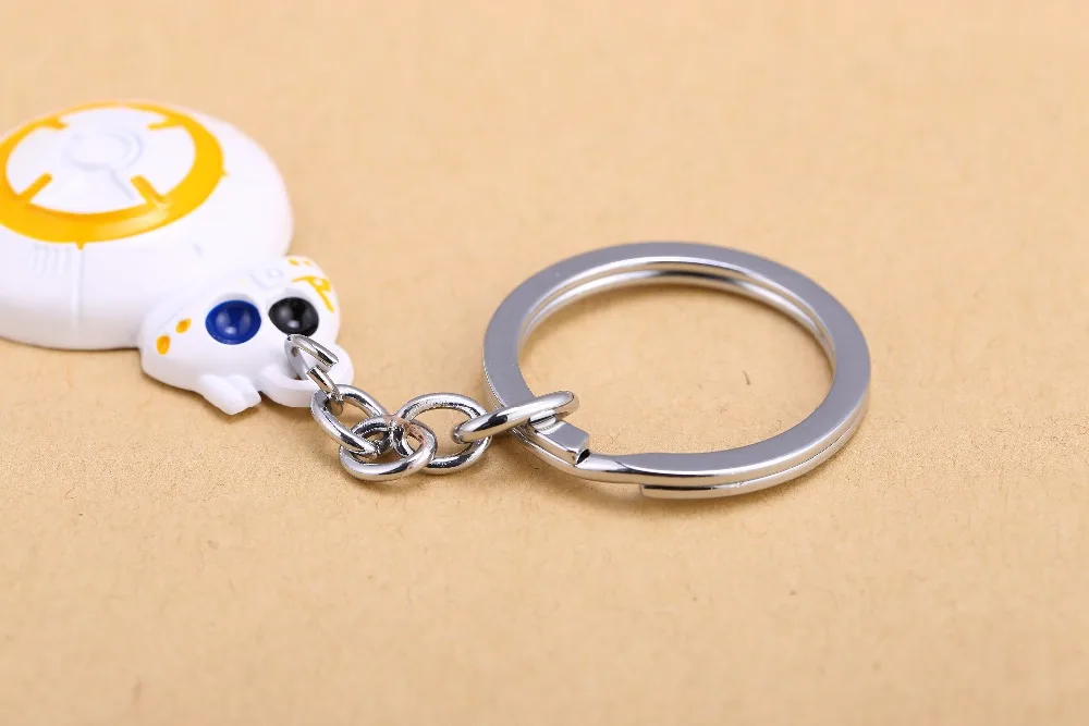 Mengtuyi ювелирные изделия брелок с изображением фильма Пробуждение силы BB 8 R2D2 робот