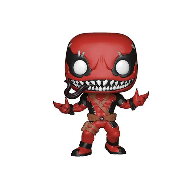 Экшн фигурка Funko pop чудо яд VS Venompool Коллекционная модель игрушка для детей в