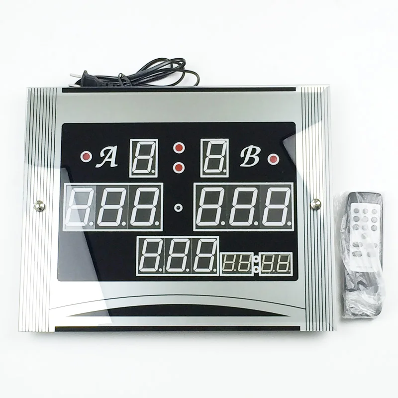 Hot selling Electronic Digital billiard snooker Scoreboard with remote