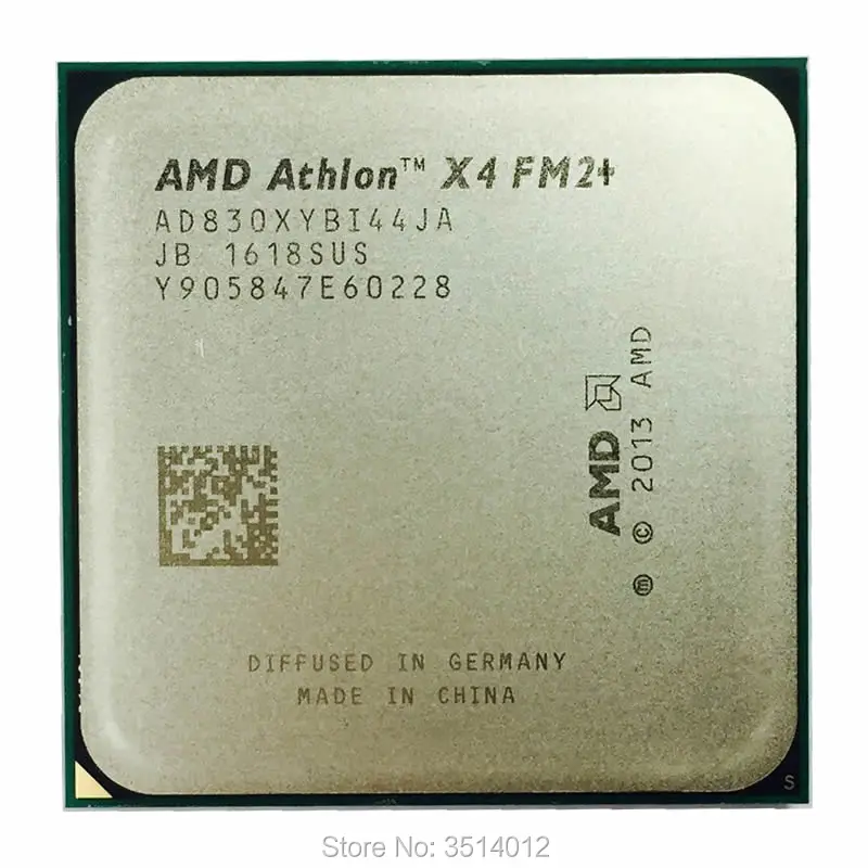 AMD Athlon X4 830 3.0 GHz Quad Core CPU Processor AD830XYBI44JA Socket ...