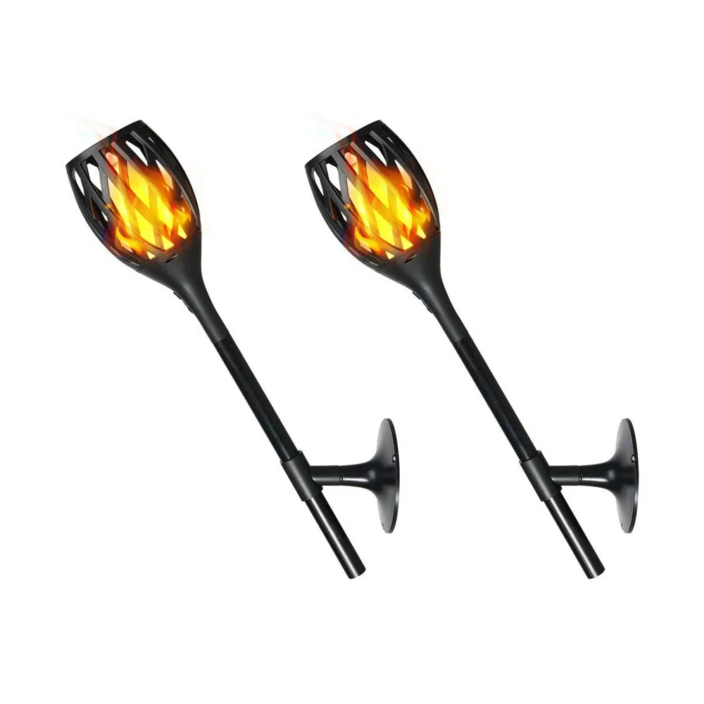 

2018New Solar Flame Flickering Lawn Lamp Led Dancing Flame Light Solar Outdoor Waterproof Garden Decor Lamp Solar Garden Light