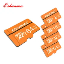 Eshanmu модная быстрая скорость 8 ГБ 16 ГБ 32 ГБ 64 Гб Micro Sd карта TF/MICRO SD карты памяти
