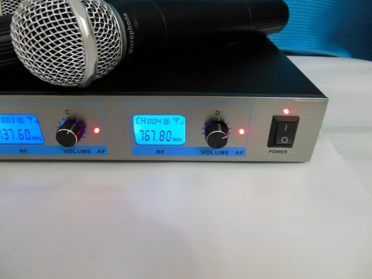 4 канала беспроводной микрофон системы Профессиональный петличный микрофон наушники ручной опционально
