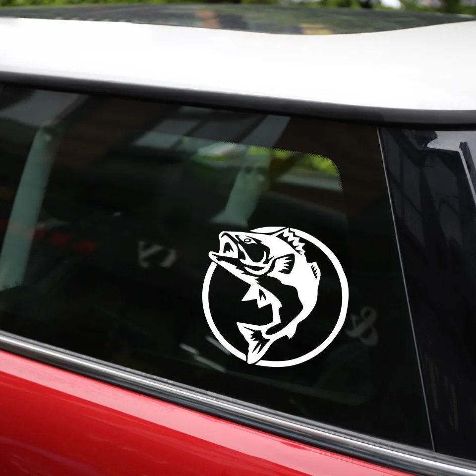 Cunymagos Fishing Hunting Sports Fish Animal Car Sticker Window Decoration Vinyl Decal Motorcycle Sticker Car Styling 13 (7)