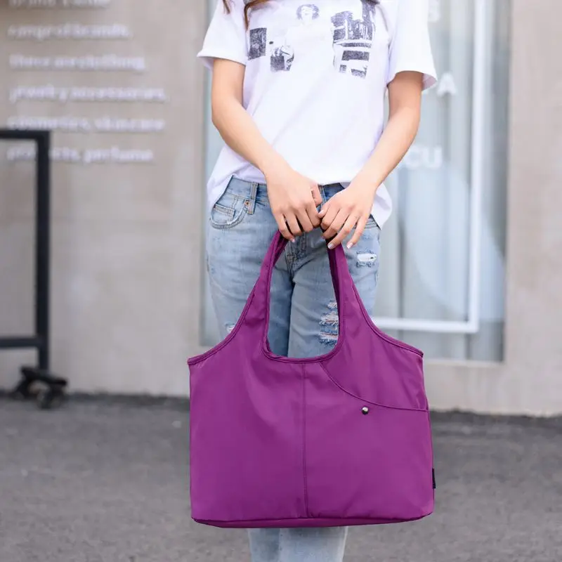 Bag Borsa di Impermeabile Forniture Capacità Ragazze Viaggio Nylon Tote Grande Spalla Regali Portatile MENGHUO Modo L'uso per Sconto Donne oggi Le Compleanno 21 Bag Borsa di Impermeabile 21