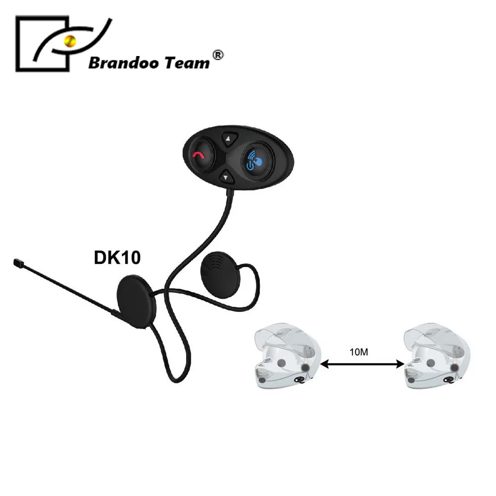 

DSP Noise Suppression helmet headset motorcycle bluetooth headphone with 10meters intercom distance