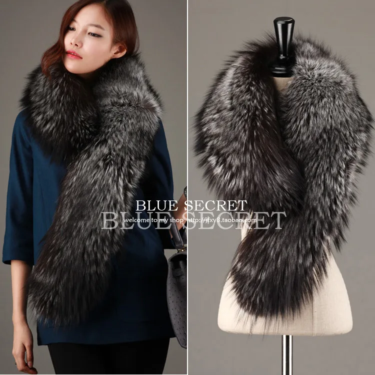 

New Fox Fur Scarf,fur cloak, scarf,ladies' fur coat, collar, shawl.