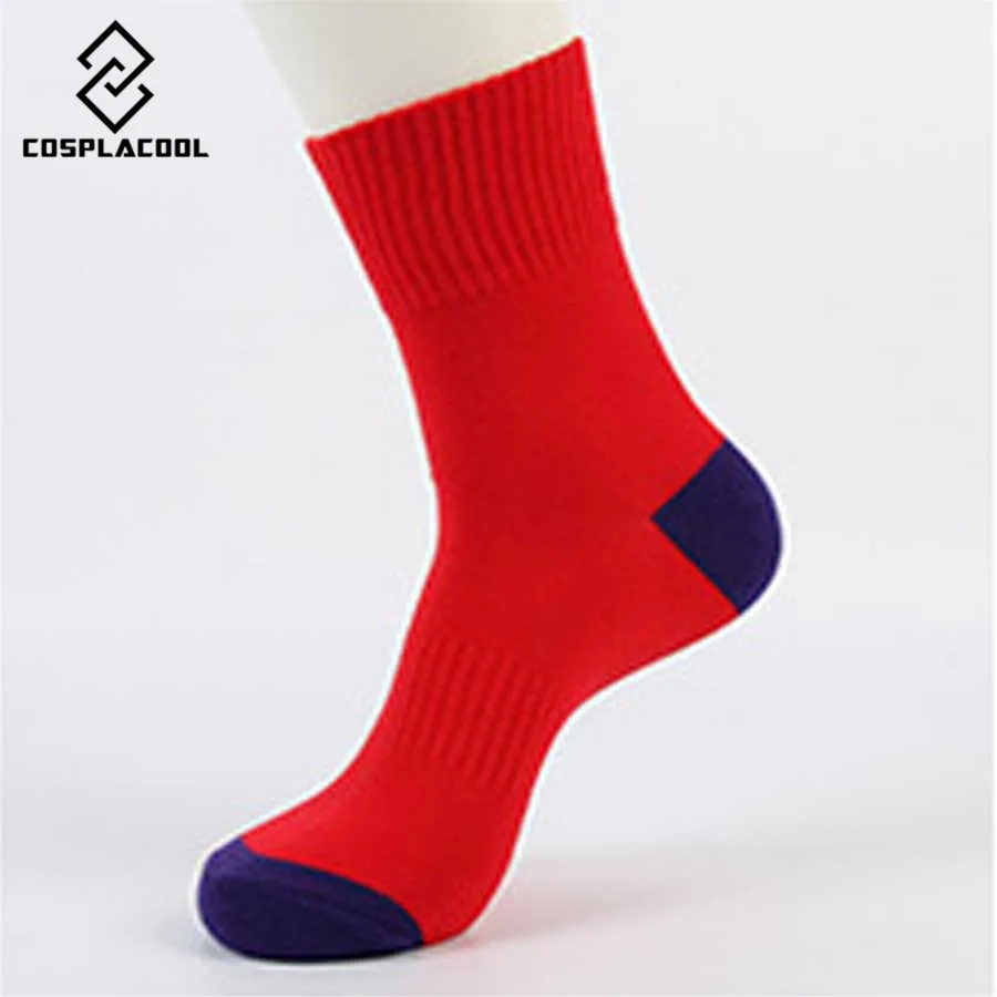 [COSPLACOOL] 2017 модные удобные мужские носки разных цветов дышащие|fashion men socks|mens fashion