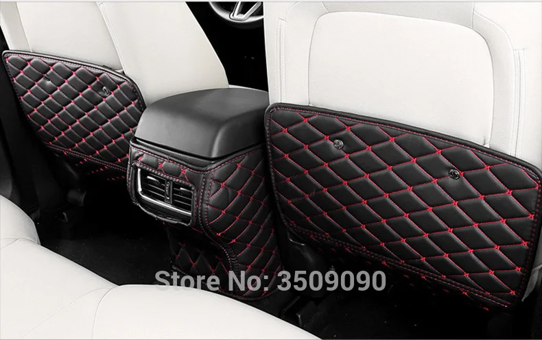 Заднего сиденья анти-kick коврик крышка Защитный Чехол подушки Стикеры Стайлинг для Mazda CX-5 CX5 KF