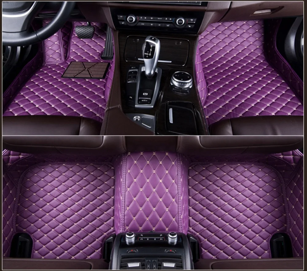 

Fit for Lincoln mkt 2008-2010 Leather Car Floor Auto Mats Waterproof Mat Non Toxic and inodorous accessory