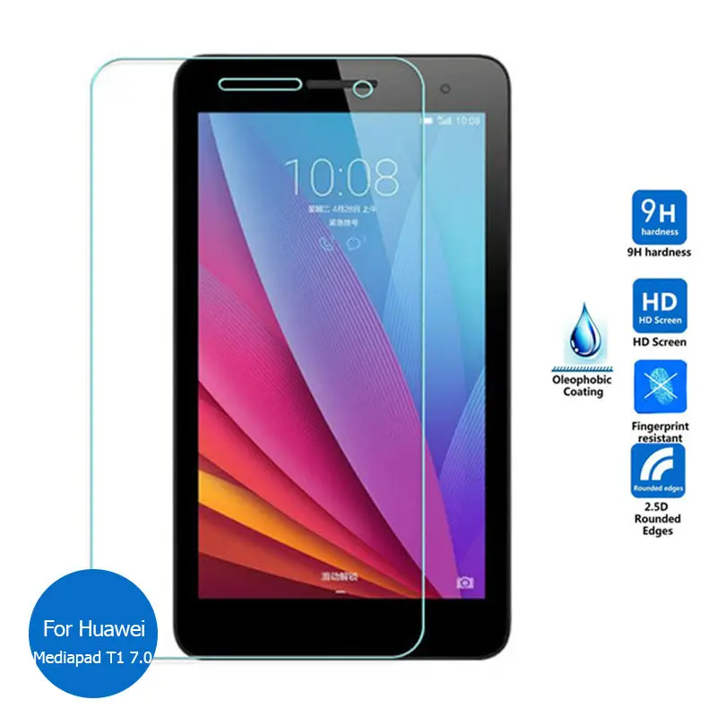 Закаленное стекло 9h для Huawei Mediapad T1 7 0 защитная пленка Honor Play Tablet экрана планшета 701u
