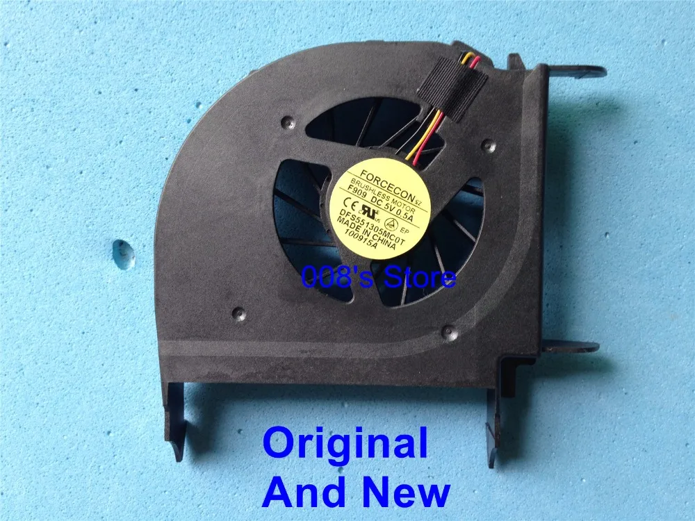 

New Notebook CPU Cooler Fan For HP Pavilion DV6T DV6Z DV7-2000 DV7-2100 DV7-3000 DV7-3100 DV7-2001ET DFS551305MCOT F909 0.5A