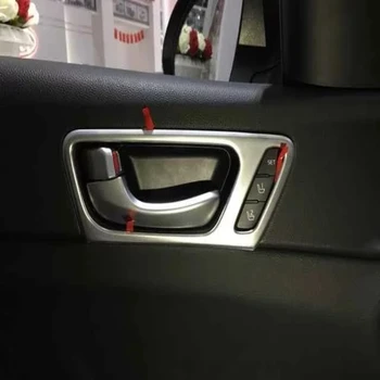 

For Kia Optima K5 2016 2017 2018 High Equipped Model Inner Door Handle Bowl Cover Interior Decoration Trim ABS Chrome
