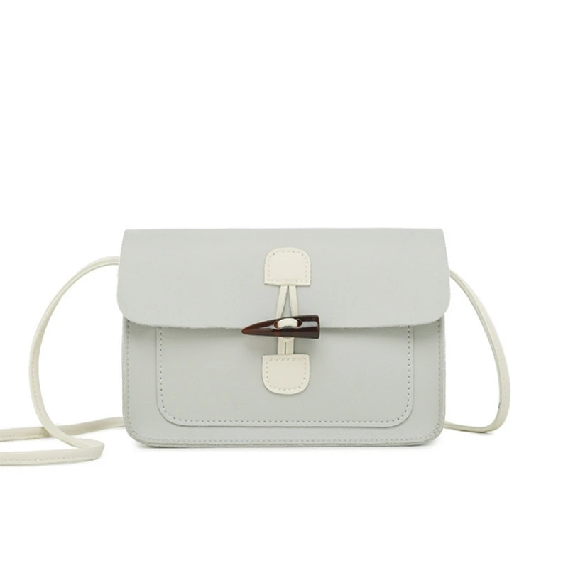 

Messenger Bags For Women 2019 Ladies Crossbody Package PU Leather Mini Female Shoulder Bag Fashion Horn Buckle Purses Handbags