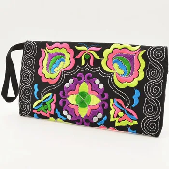 

Creative Chinese Style Embroidered Pencil Bag For Girls Office School Storage Tool Fashion Simple Cosmetic Bag Stationery Box