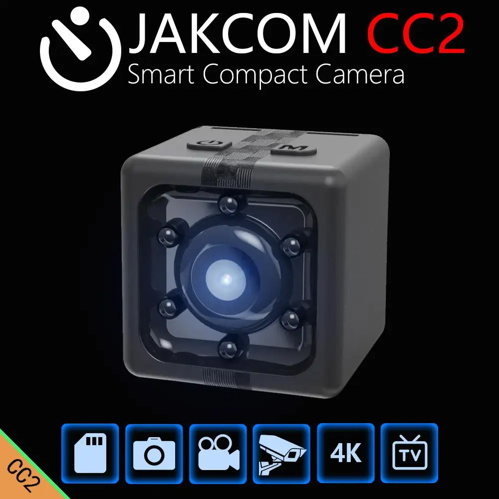 JAKCOM CC2 Smart Compact Camera Hot sale in Mini Camcorders as camaras ocultas tommy hilfigger watch camera wifi mini