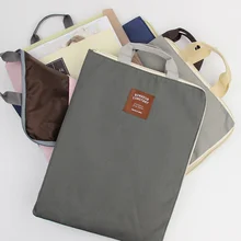 1 шт., Корейская, простая, твердая, A4, большая емкость, Сумка для документов, бизнес портфель, папка для хранения файлов, для бумаг, канцелярские принадлежности, студенческий подарок