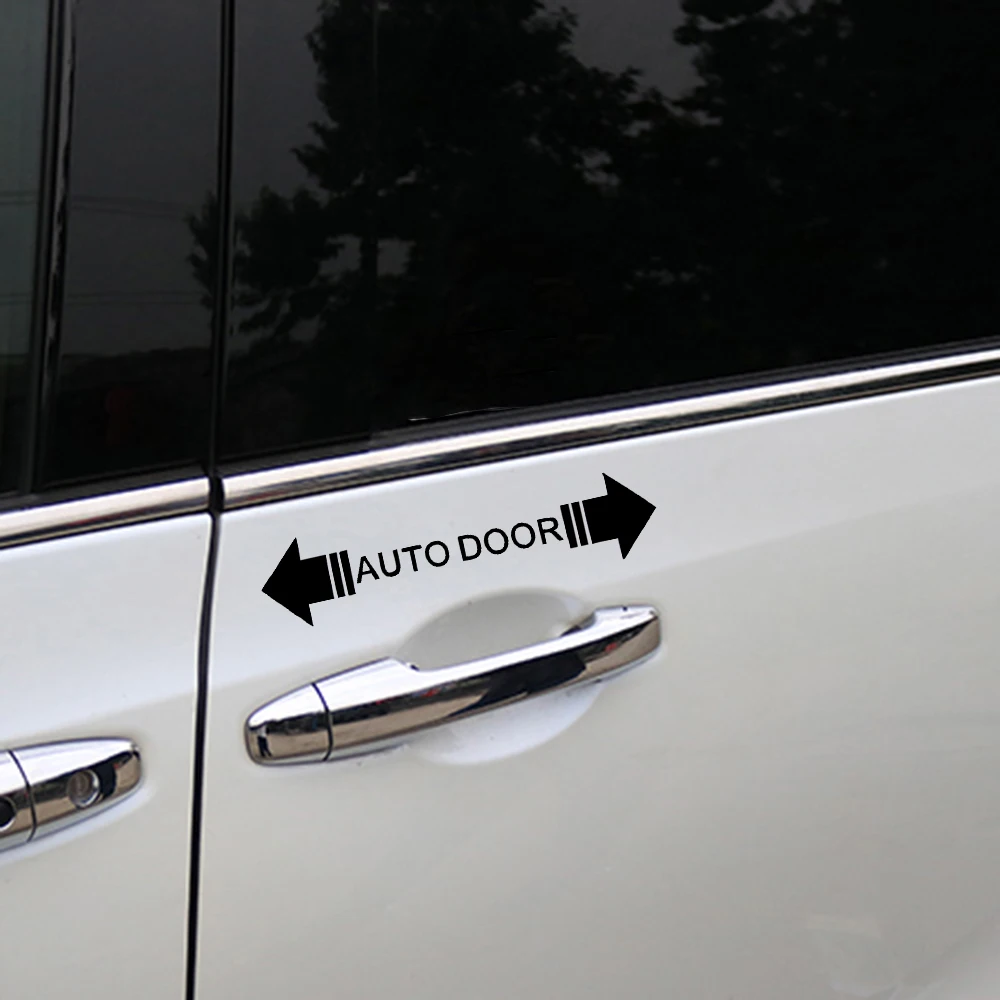 New Window Decal Automatic Home Auto Door Warning Caution Please Do Not