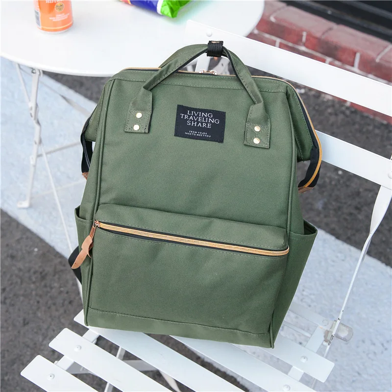 Школьный женский рюкзак с кольцом, школьный рюкзак для отдыха, сумки для ноутбука, дорожные сумки для девочек-подростков