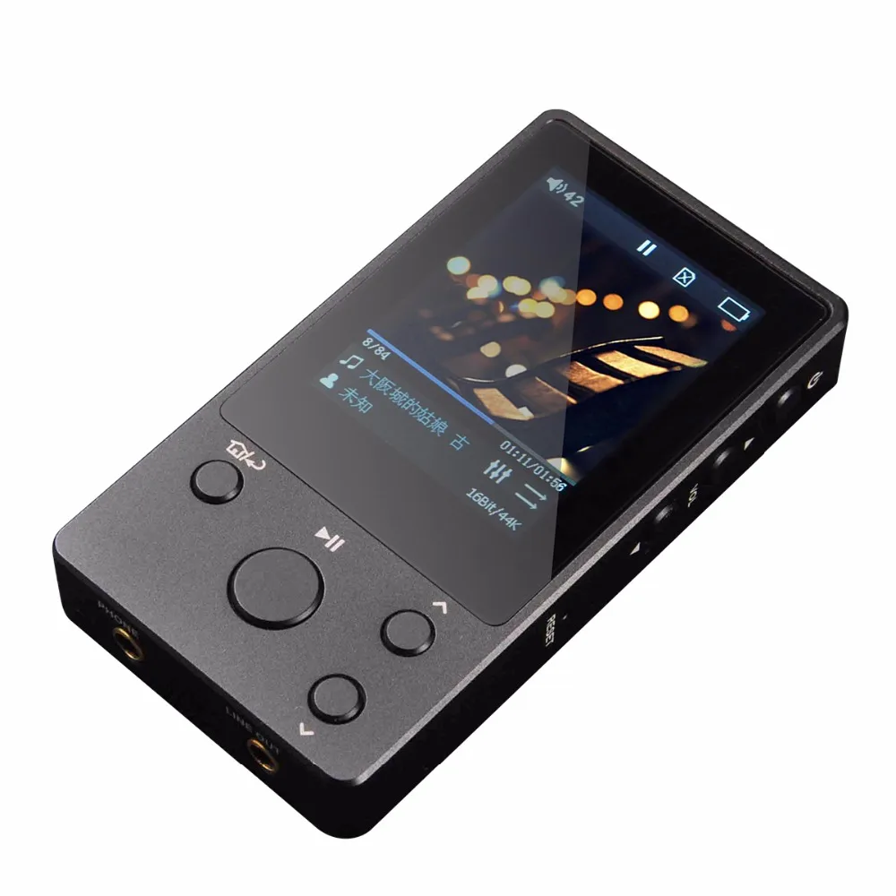 XDUOO NANO D3 Профессиональная музыка без потерь MP3 HIFI музыкальный плеер с HD OLED экраном Поддержка APE/FLAC/ALAC/WAV/WMA/OGG/MP3