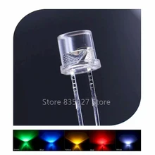 1000 шт/партия Белый 5 мм F5 светодиодный светильник с плоским верхом теплый белый/красный/желтый/зеленый/синий/фиолетовый/RGB/оранжевый/розовый светоизлучающие диоды