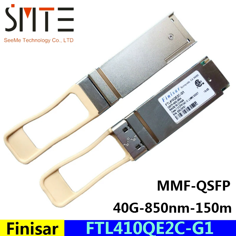

Finisar FTL410QE2C-G1 QSFP-40G-SR4 850NM-40G-150M-MM-QSFP fiber optical transceiver