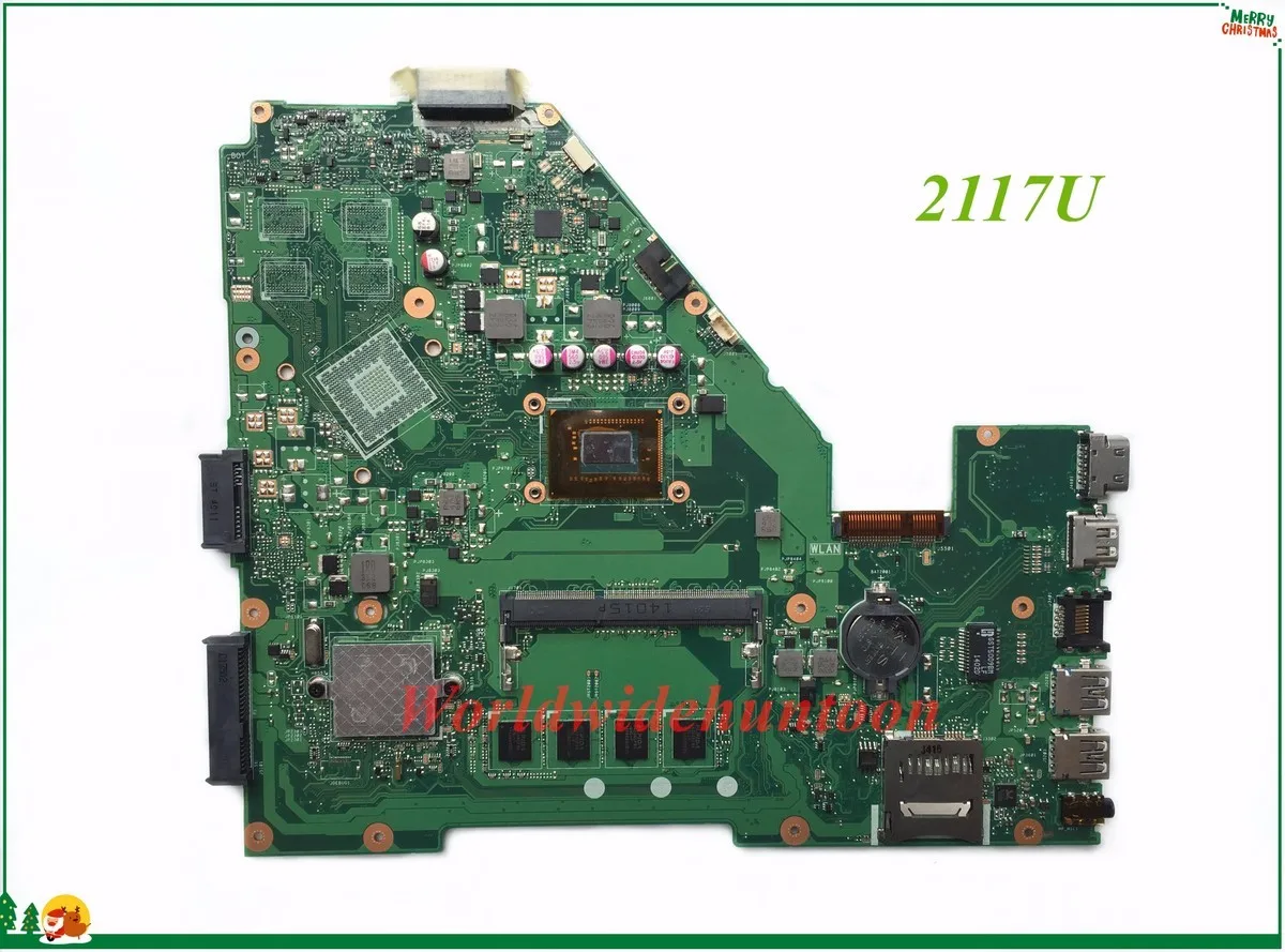 High Quality MB For ASUS X550CA X550CC Laptop Motherboard REV2.0 2117U